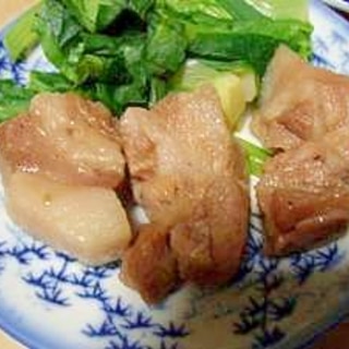 圧力鍋不要☆レンジで2分！豚の角煮